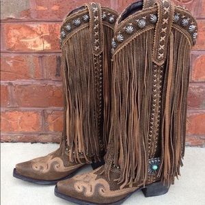 FRINGE BOOTS